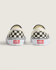 Women|Men Vans Classic Checkerboard Slip-On Black/White Shoe