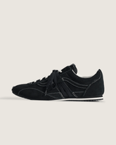 Women Vans Premium Super Lowpro Trainer in Black