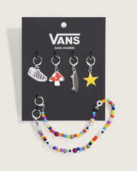 Women|Men Vans Vans Beaded Board Shoe Charm Set in Red