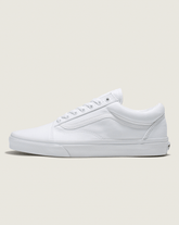Women|Men Vans Old Skool Wide Canvas True White Classics Shoe
