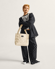 Women|Men Vans Pergs Midi Tote Bag in Oatmeal Beige