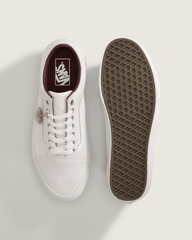 Women Vans Old Skool Shoe in Blanc De Blanc White