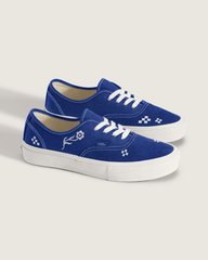 Women Vans Authentic Shoe in Blue / Marshmallow White