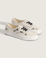 Women Vans Authentic Shoe in Beige / Black
