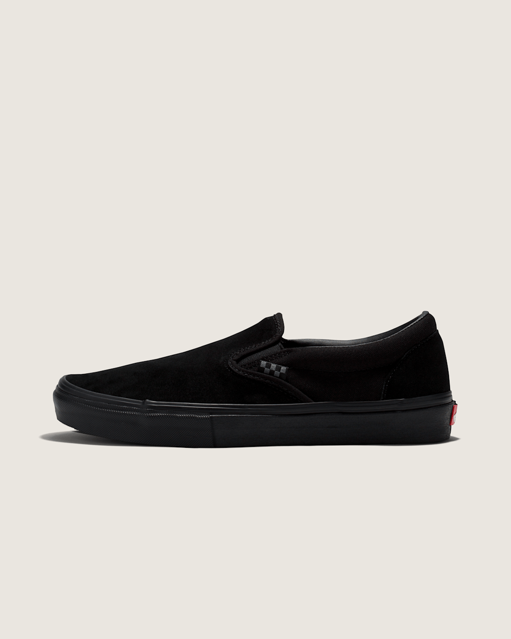 Women|Men Vans Skate Slip-On Black/Black Skate Shoe