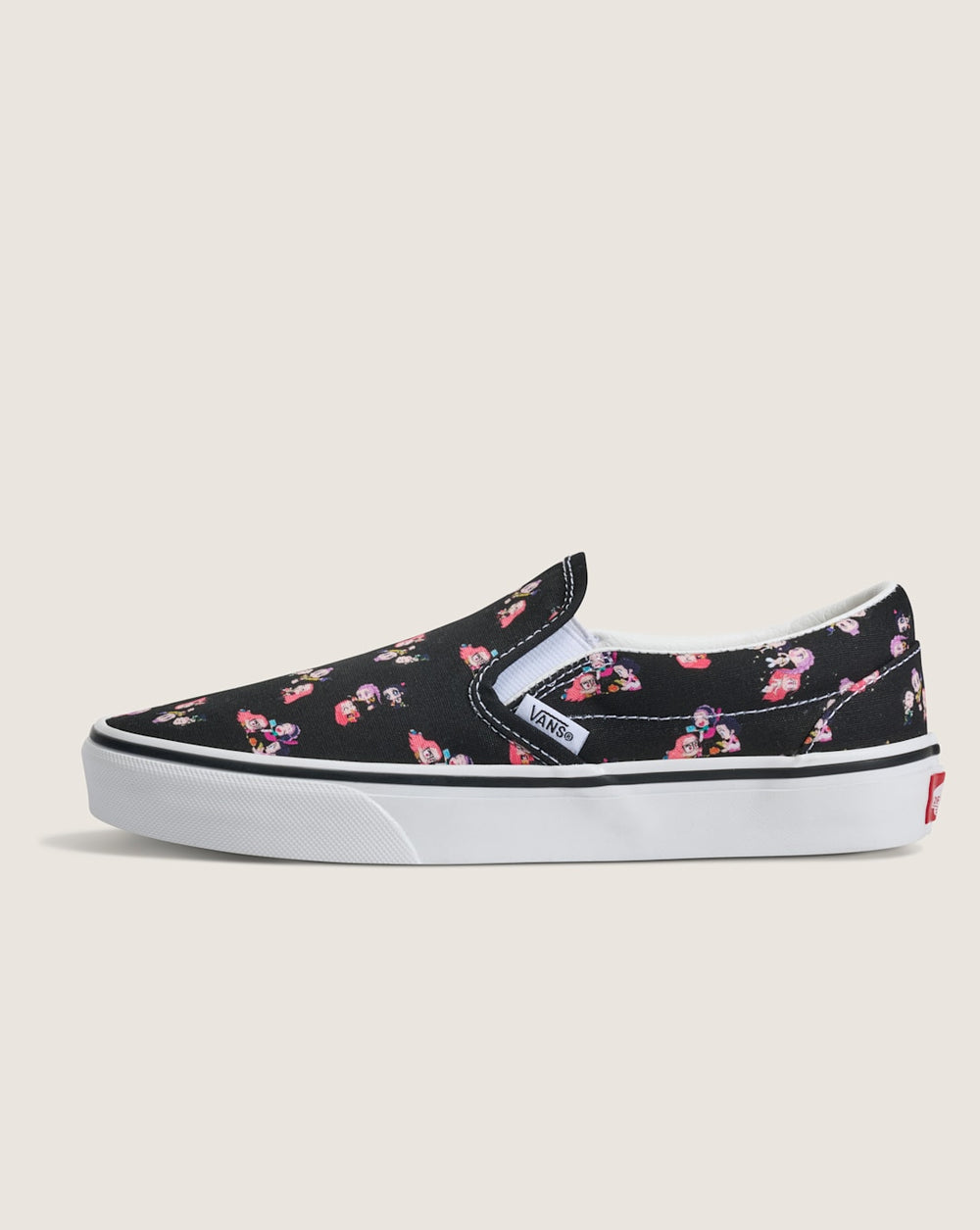 Women Vans KPop Demon Hunters x Vans Classic Slip-On Shoe in Kpop Demon Hunters Black
