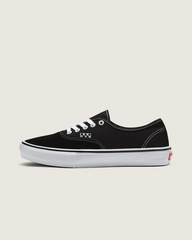 Women|Men Vans Skate Authentic Black/White Skate Shoe