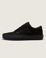 Women|Men Vans Old Skool Wide Canvas Black/Black Classics Shoe