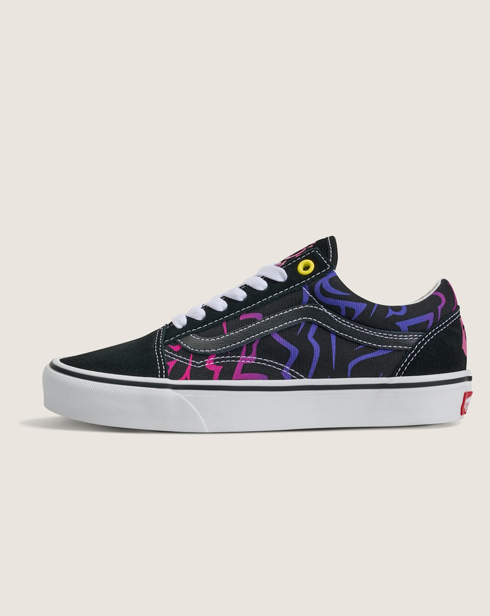 Women Vans KPop Demon Hunters x Vans Old Skool Shoe in Kpop Demon Hunters Black / Purple