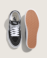 Women Vans Sk8-Hi Tapered Stackform Black/True White Shoe