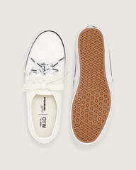 Women Vans OTW by Vans X HommeGirls Authentic 44 in Checkerboard Marshmallow White