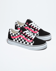 Women Vans Customs Old Skool Checkerboard Shoe in Customs