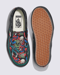 Women|Men Vans Customs Classic Slip-On Platform Halloween Shoe in Customs