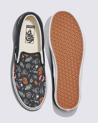 Women|Men Vans Customs Classic Slip-On Halloween Shoe in Customs