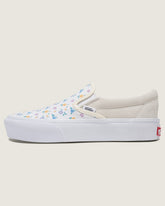 Women Vans Customs Classic Slip-On Platform Shoe in Customs