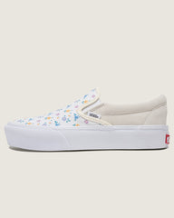 Women Vans Customs Classic Slip-On Platform Shoe in Customs
