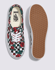 Women Vans Customs Authentic Checkerboard Shoe in Customs