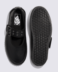 Women Vans Mary Jane Creeper Platform Shoe in Black