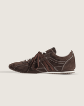 Women Vans Premium Super Lowpro Trainer in Brown