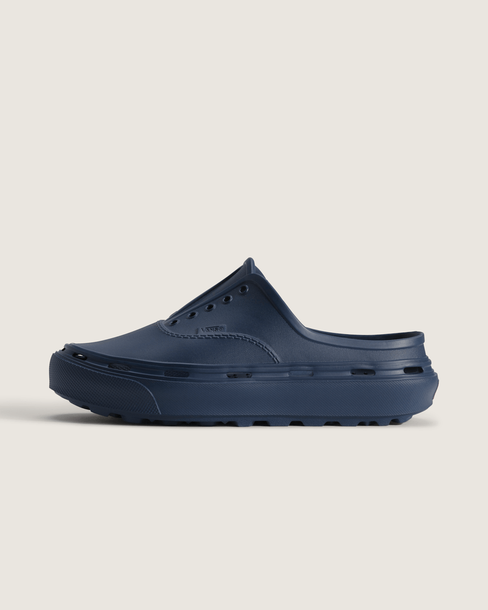 Women|Men Vans Authentic Foam Mule in Navy Blue