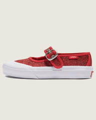 Women|Kids|Sale Vans Little Kids Mary Jane Shoe in Glitter Red