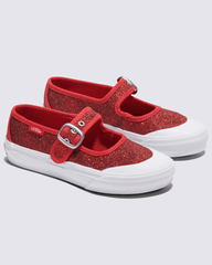 Women|Kids|Sale Vans Little Kids Mary Jane Shoe in Glitter Red