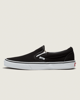 Women|Men Vans Classic Slip-On Wide Black Classics Shoe