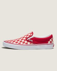 Women|Men Vans Customs Classic Slip-On Checkerboard Wide Shoe in Customs
