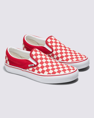 Women|Men Vans Customs Classic Slip-On Checkerboard Wide Shoe in Customs