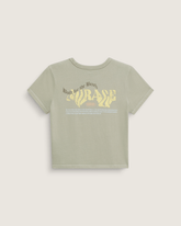 Women|Men Vans Pipe Dream T-Shirt in Soft Sage Green