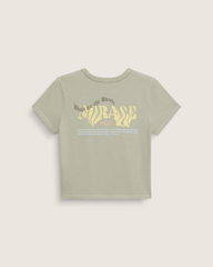 Women|Men Vans Pipe Dream T-Shirt in Soft Sage Green