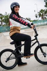 Women|Men Vans Vans X Odyssey Long Sleeve Jersey in Odyssey Black