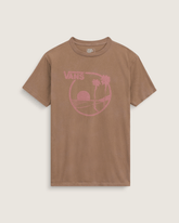 Women|Men Vans Waffle Shop Sun Vans Style T-Shirt in Brown
