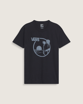 Women|Men Vans Waffle Shop Sun Vans Style T-Shirt in Black