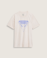 Women|Men Vans Waffle Shop Wave Blend T-Shirt in Marshmallow White