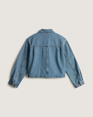 Women Vans Emily Boxy Work Wear Jacket in Stonewash Blue