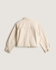 Women Vans Emily Boxy Work Wear Jacket in Natural Seed