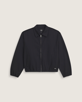 Women Vans Lightweight Bomber Jacket in Black