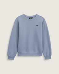 Women Vans Salton Crew Sweatshirt in Glacial Slate Blue