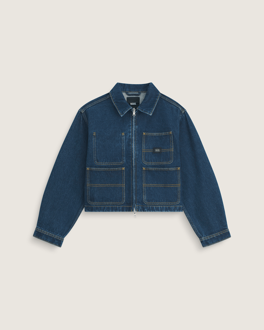 Women Vans Emily Boxy Work Wear Jacket in Dark Rise