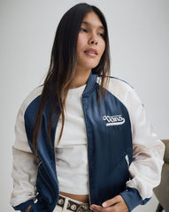 Women Vans Souvenir Jacket in Dress Blues