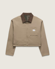 Women Vans OTW by Vans X HommeGirls Reversible Jacket in Military Green