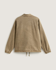 Women|Men Vans Premium Denim Torrey Coaches Jacket in Bay Leaf Green