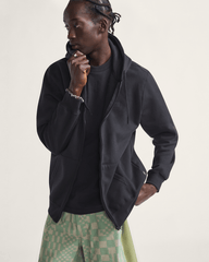 Women|Men Vans Core Basic Full Zip Hoodie in Black