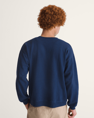 Women|Men Vans Waffle Shop Off the Clock Crew Sweatshirt in Navy Blue