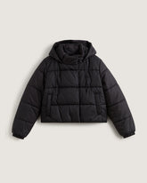 Women|Men Vans Hillgate Cropped Puffer Jacket in Black