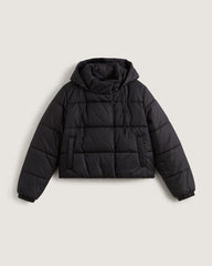 Women|Men Vans Hillgate Cropped Puffer Jacket in Black