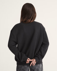 Women Vans Salton Pearls Crew Sweatshirt in Black