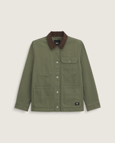 Women Vans Drill Chore Coat in Green