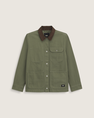 Women Vans Drill Chore Coat in Green